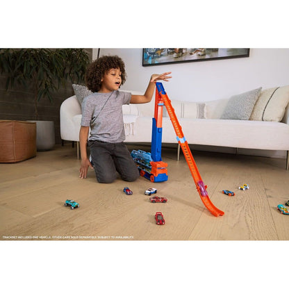 Mattel Hot Wheels tahač s vysokou dráhou 61 cm