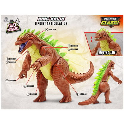 Primal Clash King Kaiju figurka 43 cm
