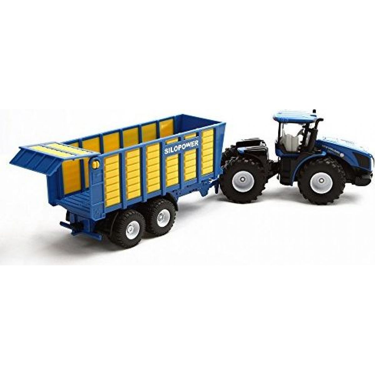 Siku Farmer Traktor New Holland s přívěsem Joskin 1:50