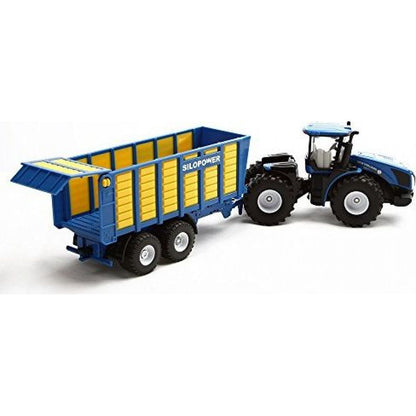 Siku Farmer Traktor New Holland s přívěsem Joskin 1:50