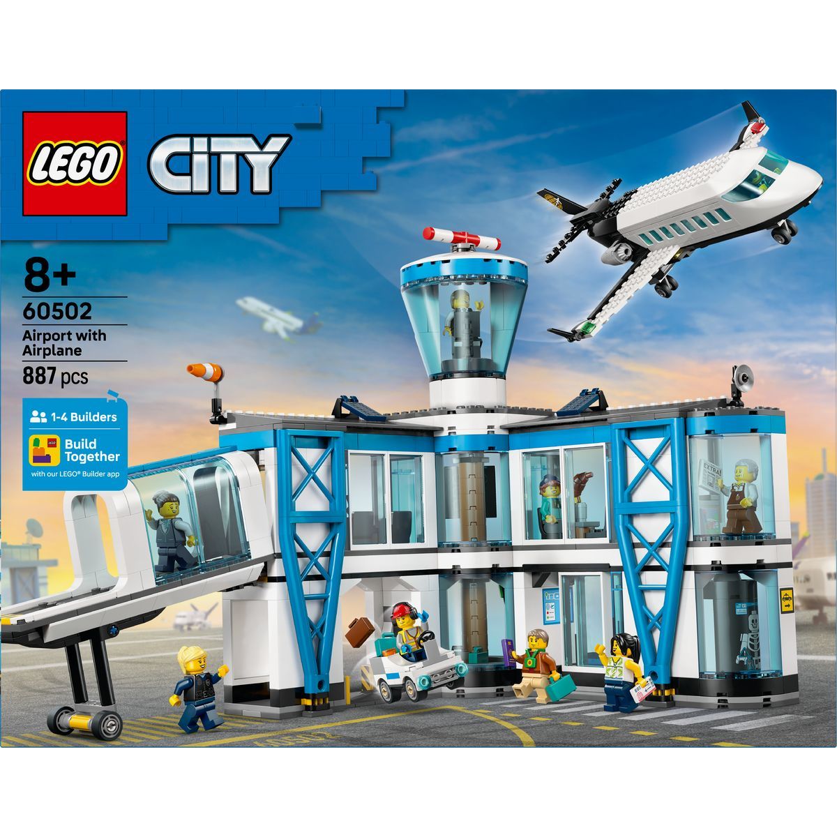 LEGO® 60502 Letiště s letadlem