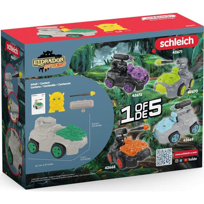Schleich 42671 CrashMobile z džungle s figurkou Mini Creature