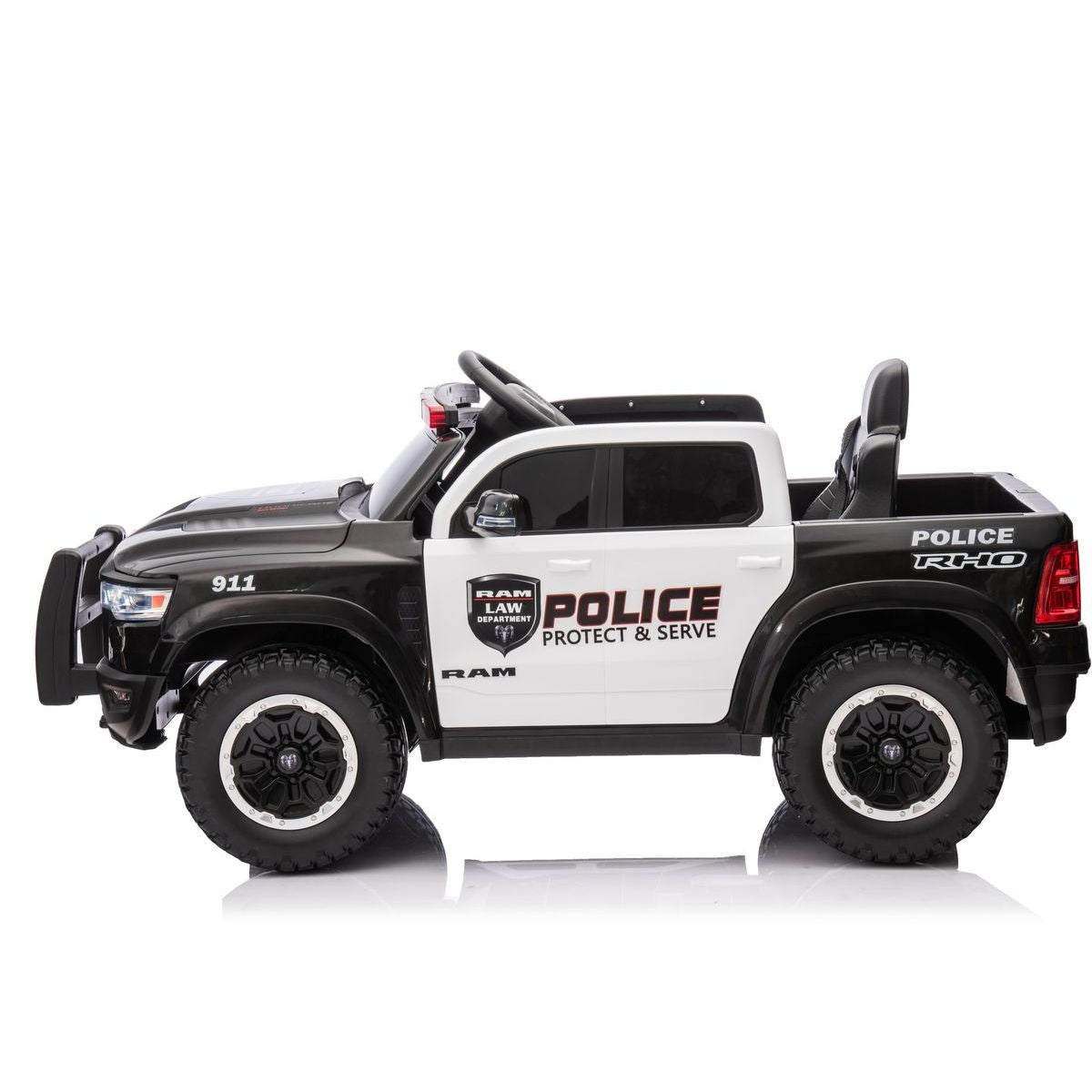 Sparkys Dětské elektrické policejní auto RAM 1500 RHO Super Truck + dálkový ovladač