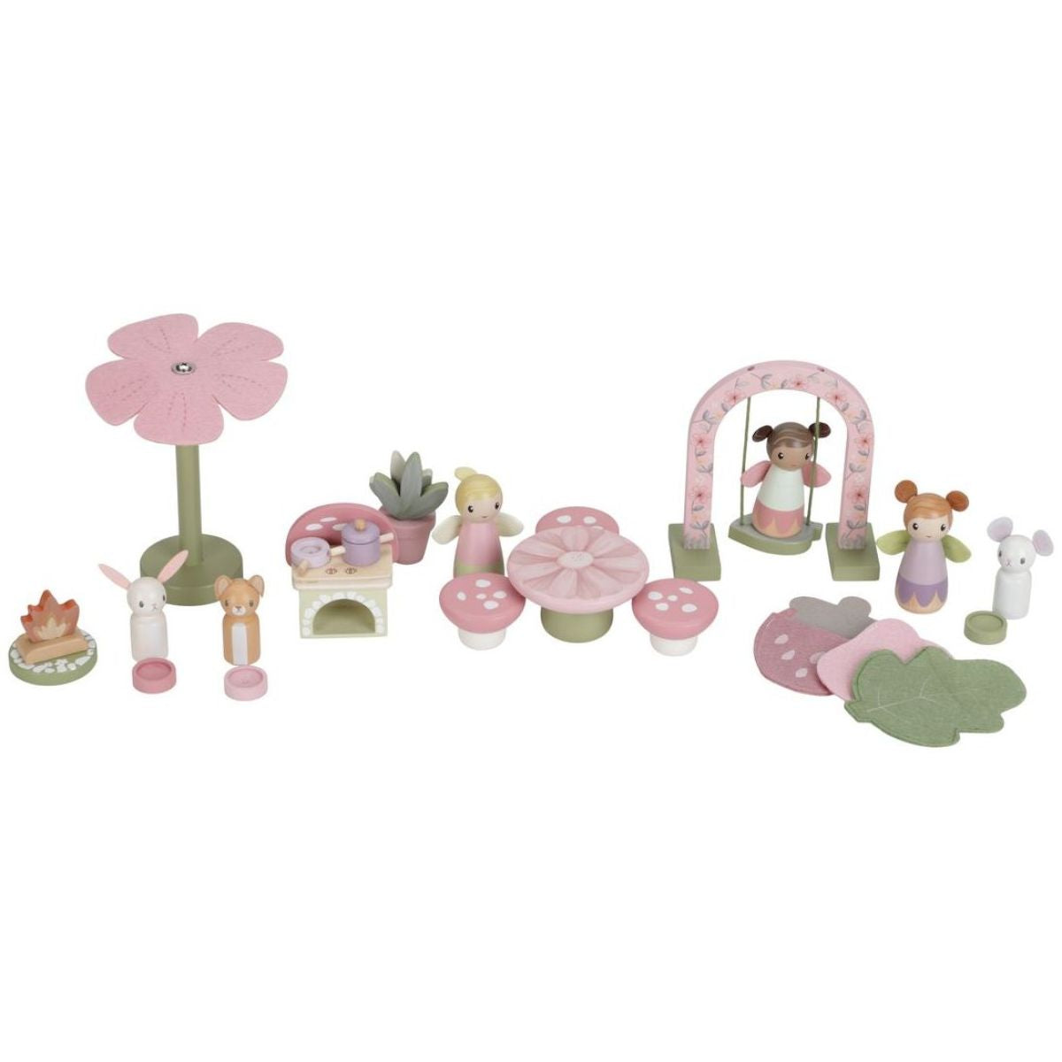 Little Dutch Domeček pro víly dřevěný přenosný Fairy Garden