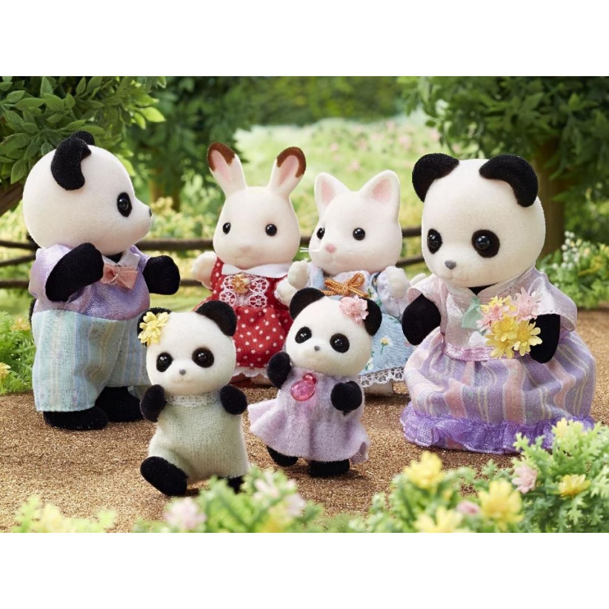 Sylvanian Families Pandí rodinka