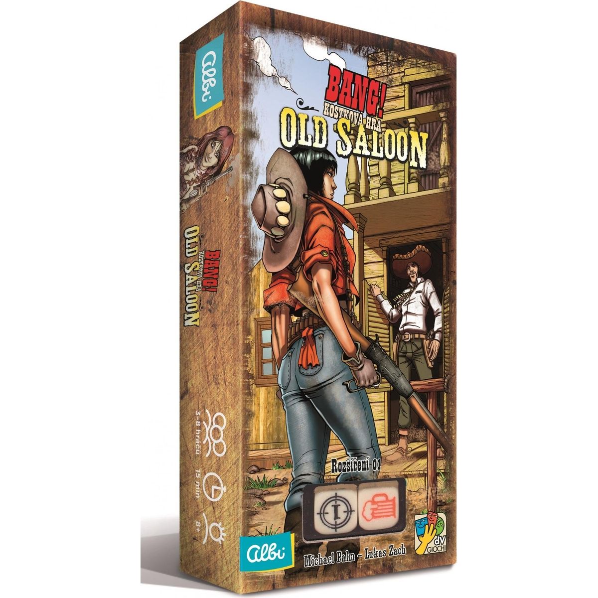 Albi Bang kostky rozšíření - Old Saloon