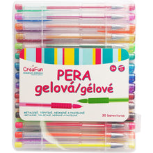 Sparkys CreaFun - Gelová pera 30 barev
