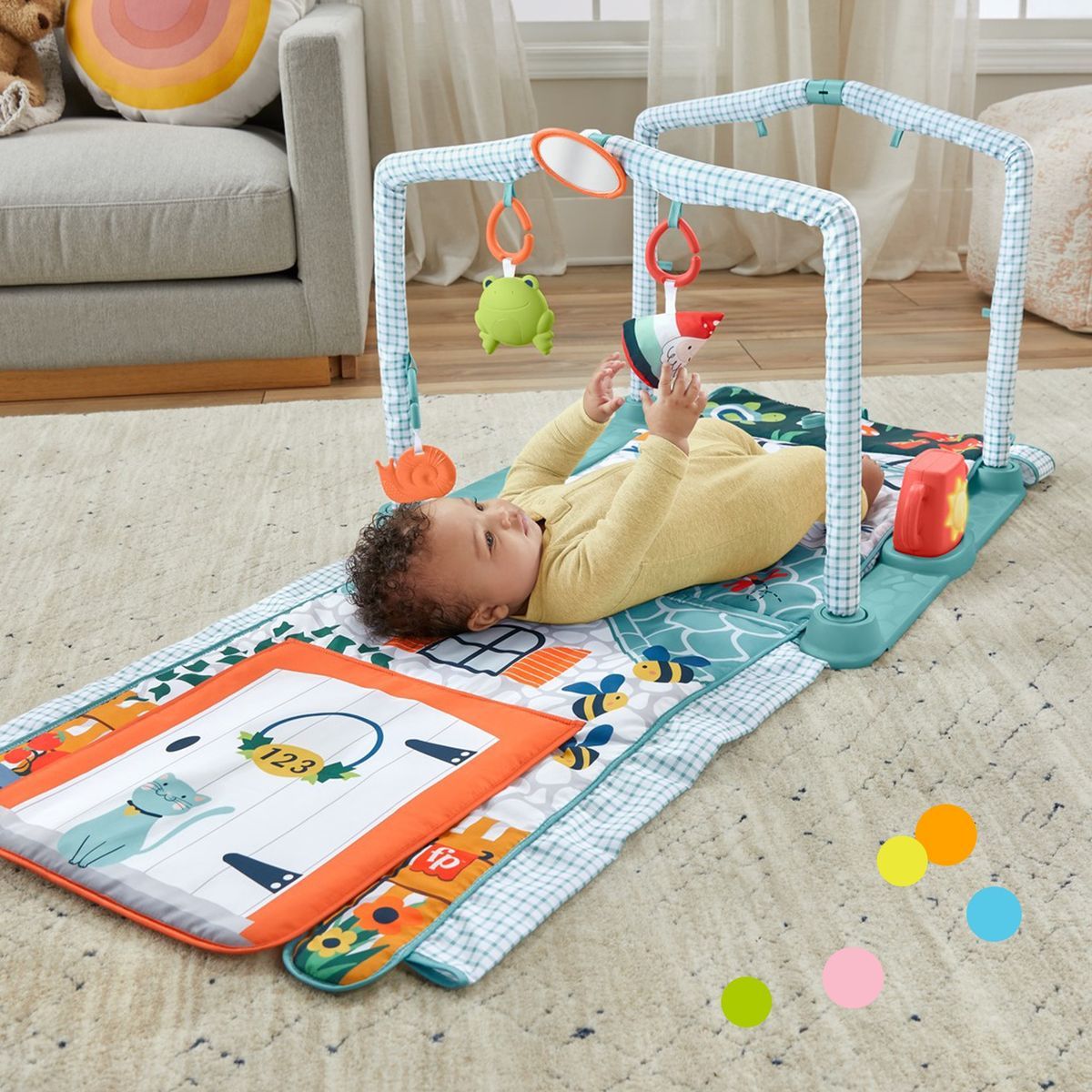 Fisher Price hrací dečka s domečkem se zvuky