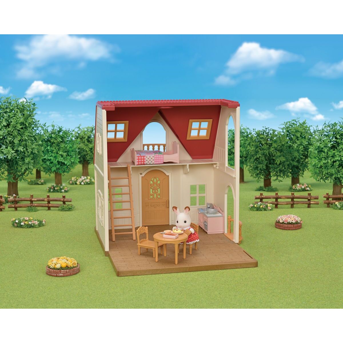 Sylvanian Families Základní dům s červenou střechou