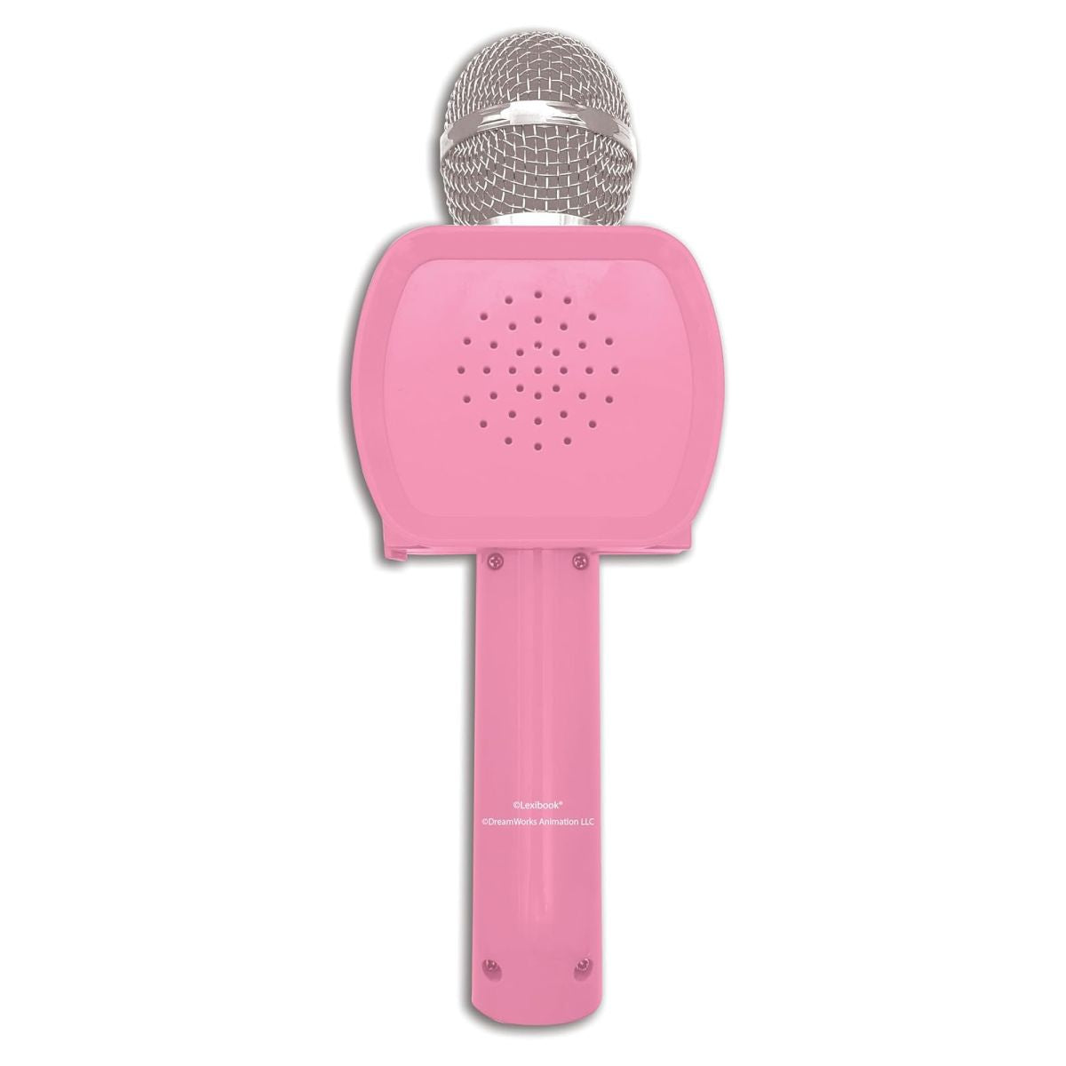 Lexibook Bezdrátový karaoke mikrofon Gábinin kouzelný domek s držákem na telefon