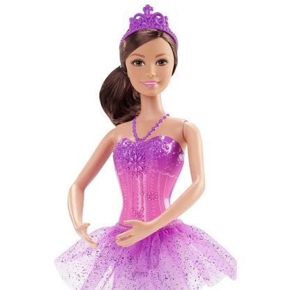 Barbie Panenka balerína 30 cm - Fialová
