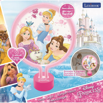 Lexibook Neonové dekorativní světlo Disney princezny