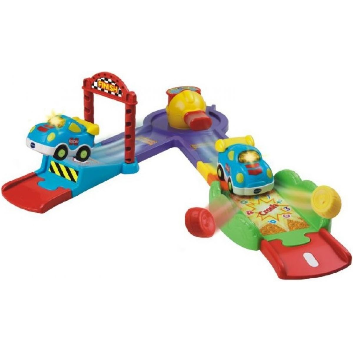 Vtech Tut Tut Dráha s raketovým startem CZ