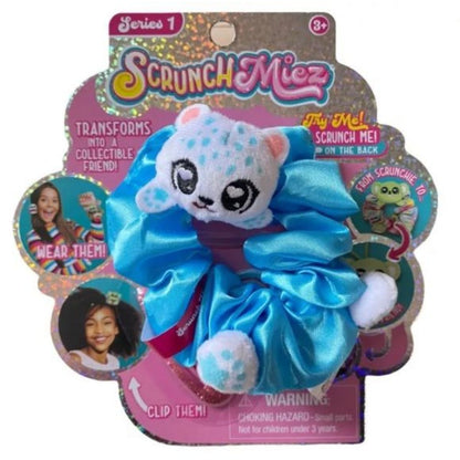 Alltoys Plyšová třpytivá gumička a zvířátko 2v1 ScrunchMiez