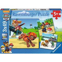 Ravensburger Puzzle Tlapková patrola Psí tým 3 x 49 dílků