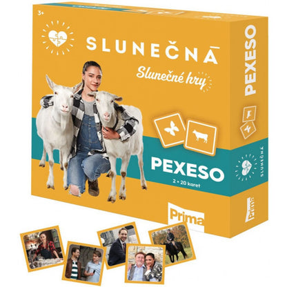 Slunečná Pexeso 2 x 20 karet