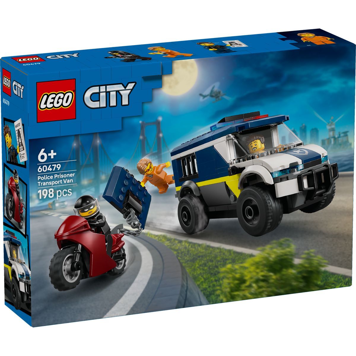 LEGO® 60479 Policejní dodávka pro převoz vězňů
