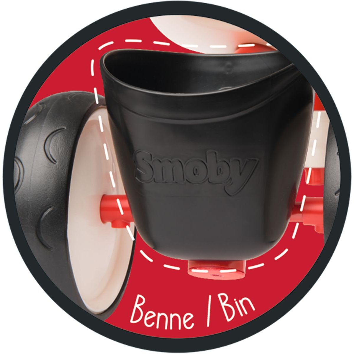 Smoby Odrážedlo Rookie červené