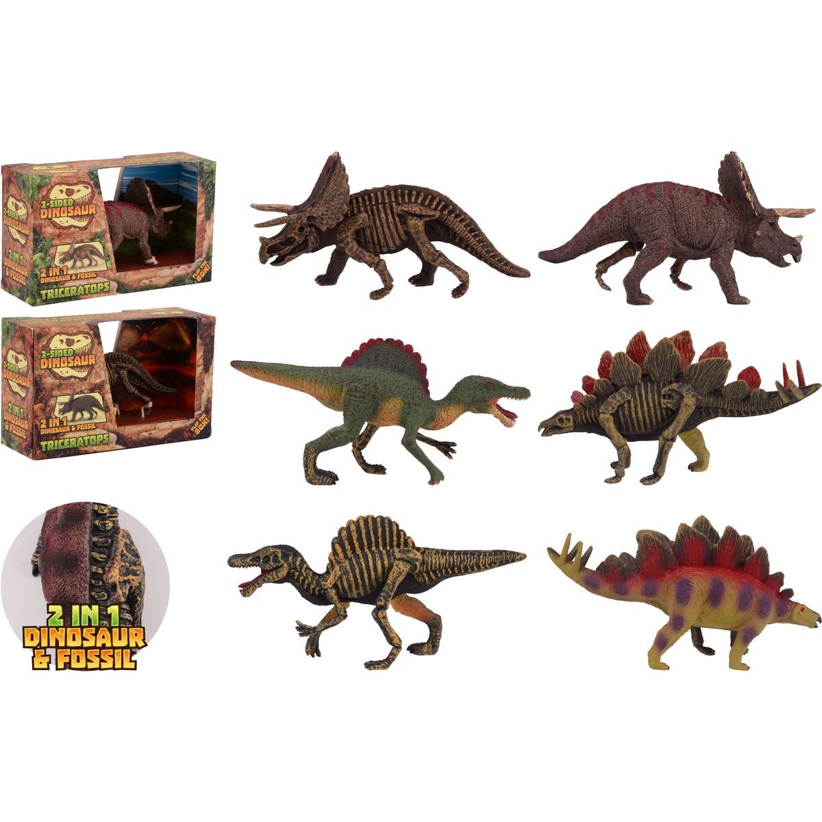 Dinosaurus oboustranný Animal World