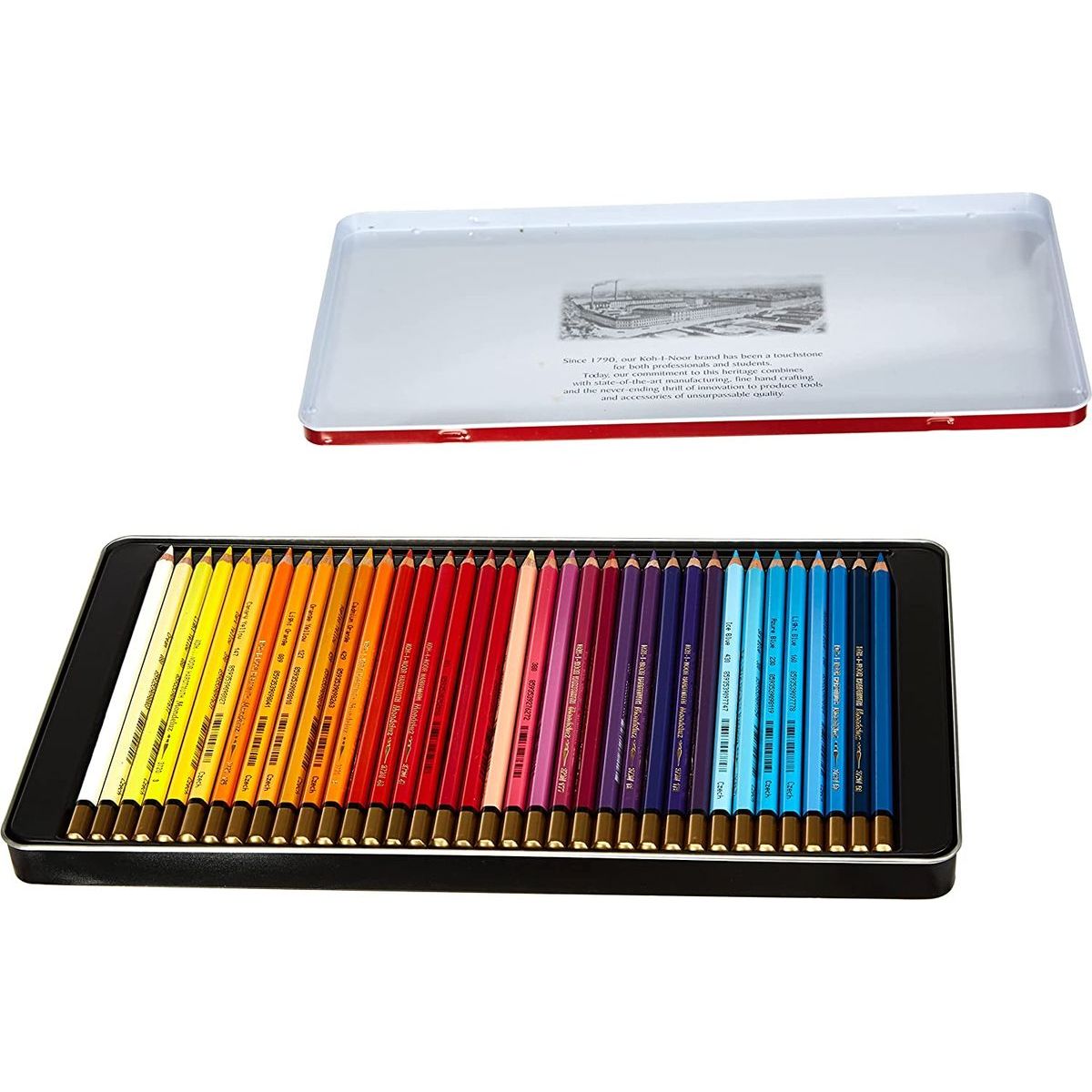 Koh-i-noor pastelky MONDELUZ akvarelové 72 ks