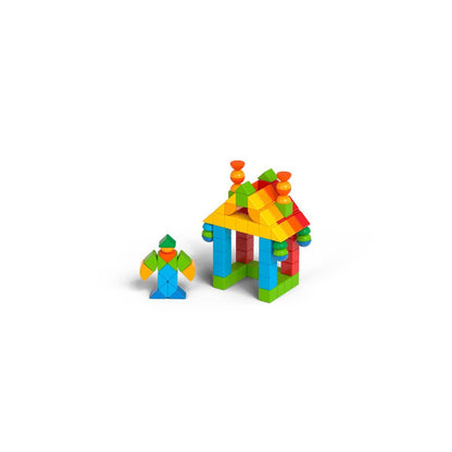 Geomag Magicube Shapes 164 dílků - Poškozený obal
