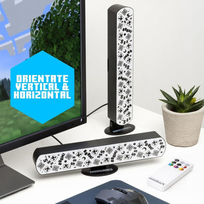 Minecraft světelná lišta