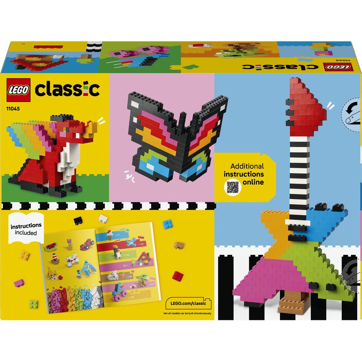 LEGO® Classic 11045 Pestrobarevné kreativní kostky