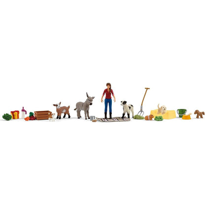 Schleich 98983 Adventní kalendář Domácí zvířata