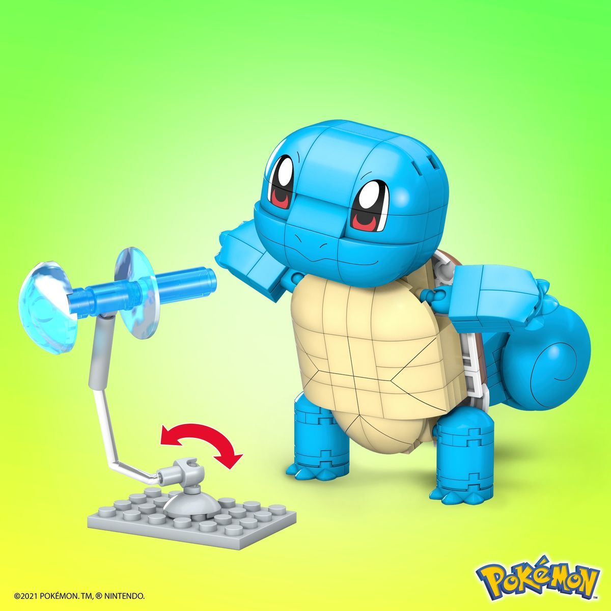 Mega Construx Postav a vystav si Pokémona Squirtle 10 cm