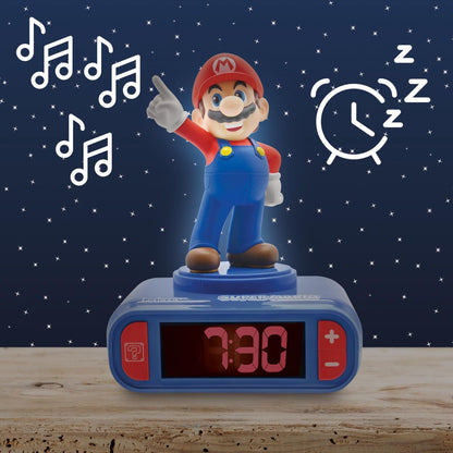 Lexibook Budík Super Mario se zvuky