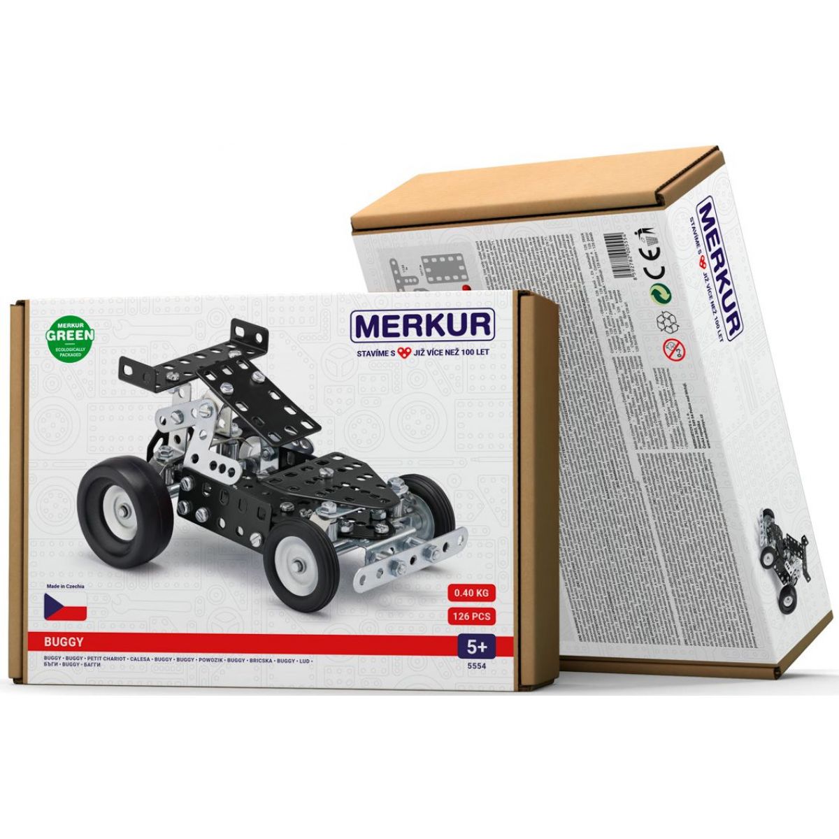 Merkur 055 bugina, 126 dílů