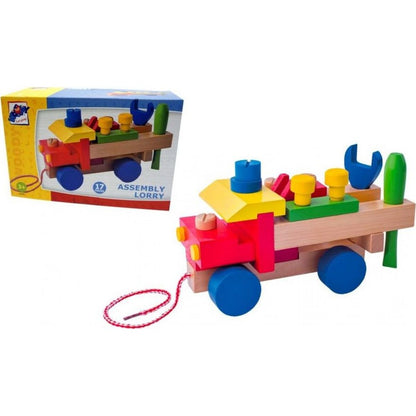 Woody Dřevěné montážní auto