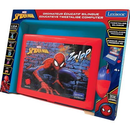 Lexibook Česko-anglický vzdělávací notebook Spider-Man