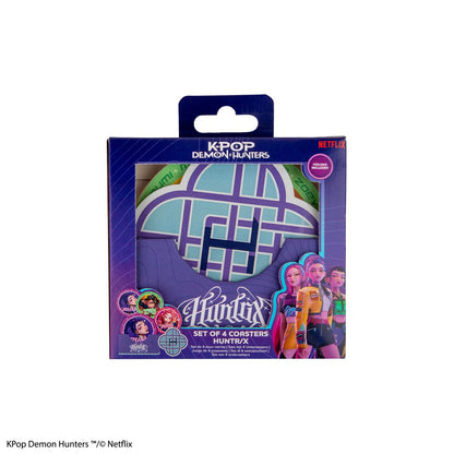 Cinereplicas K-pop Demon Hunters set 4 podtácků Huntrix