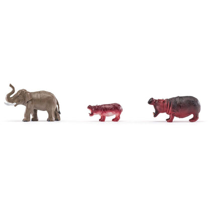 Faunica Zvířátka figurky sada v MEGA tubě - Safari