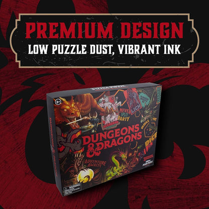 Puzzle Dungeon and Dragons 1000 dílků