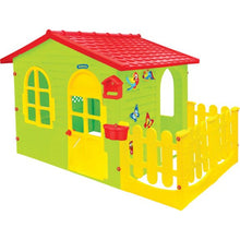 Mochtoys Zahradní domek s plotem a krmítkem
