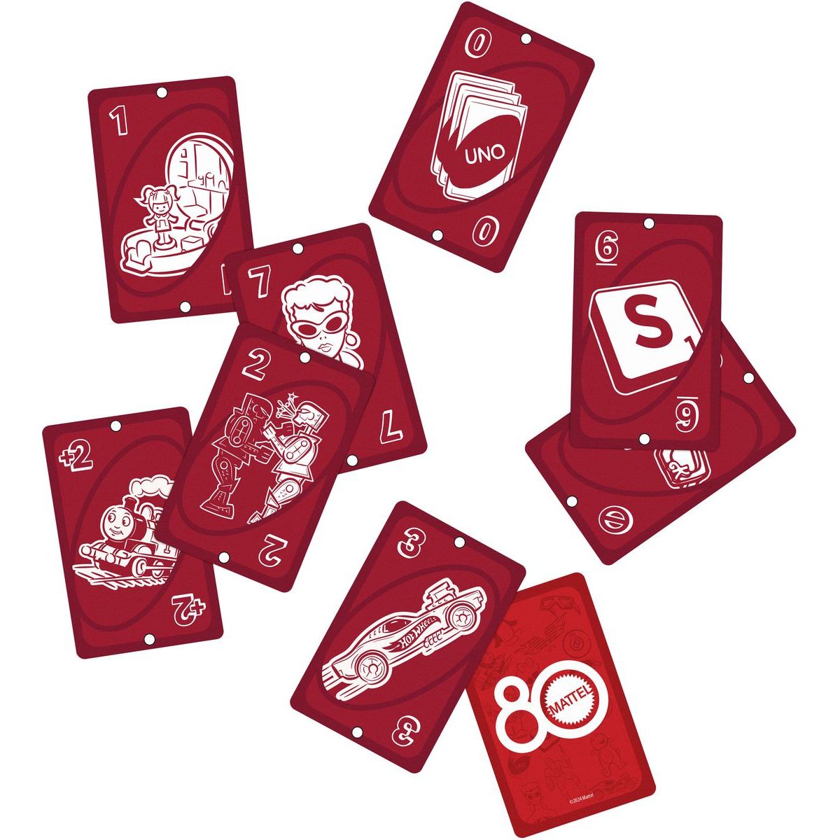 Uno 80. výročí Mattel