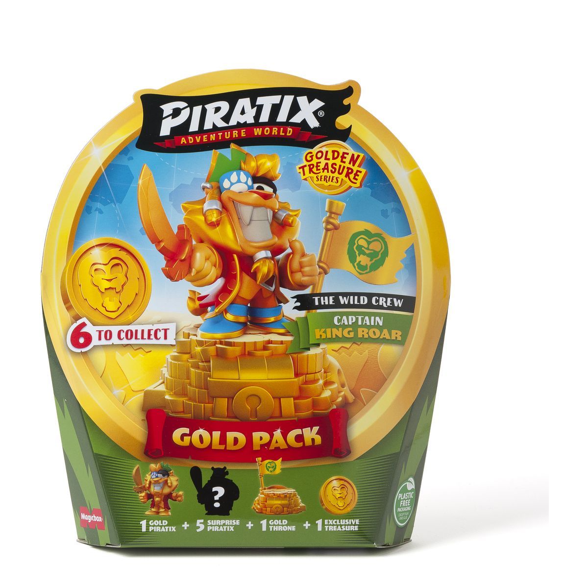 Alltoys Pirat Figurka s příslušenstvím Golden Treasure