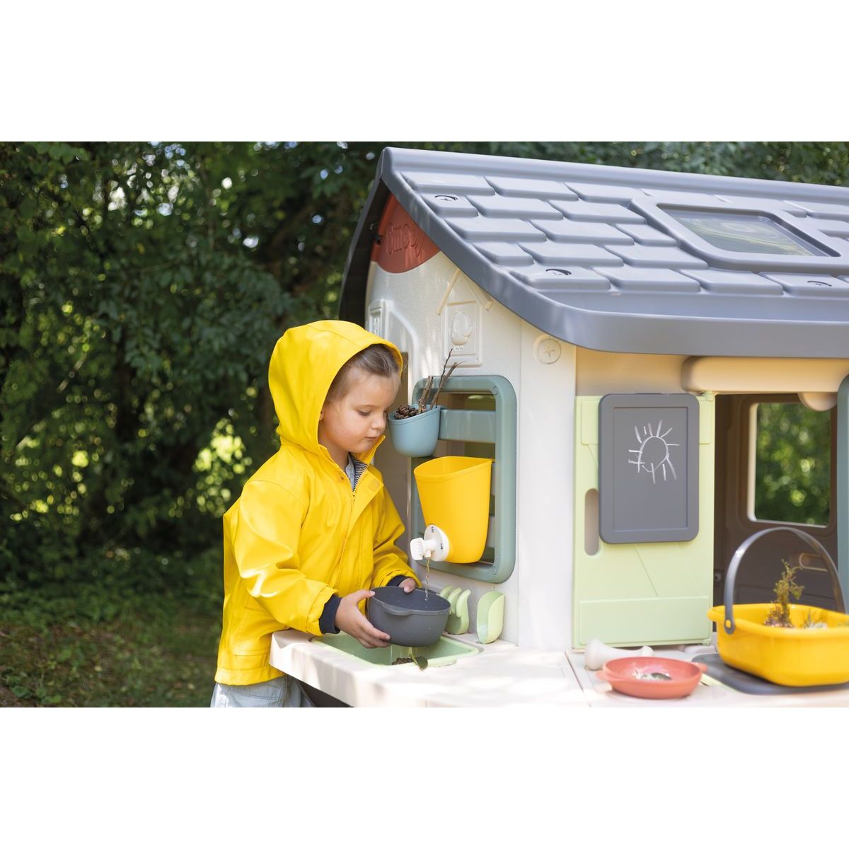 Smoby Domeček Life Mud Cooking rozšiřitelný