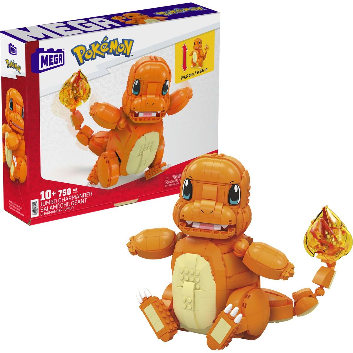 MEGA™ Pokémon - Jumbo Charmander - Poškozený obal