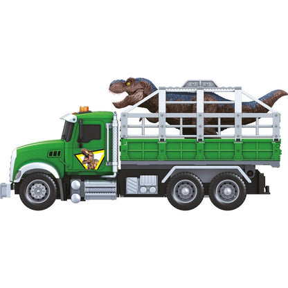 Sparkys CITY SERVICE CAR - 1:14 - Nákladní auto na přepravu dinosaurů (se zvukem, světly a dalšími funkcemi)