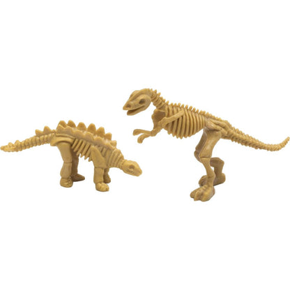 Igráček Paleontolog - figurka s vykopávkami dinosaurů Tyranosaura a Stegosaura