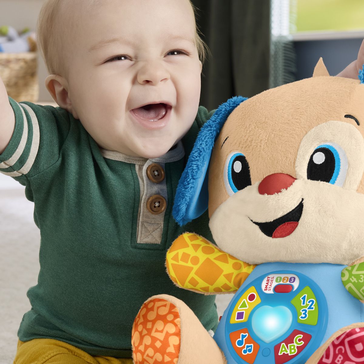 Fisher-Price Smart Stages mluvící pejsek CZ,SK,ENG,HU,PL