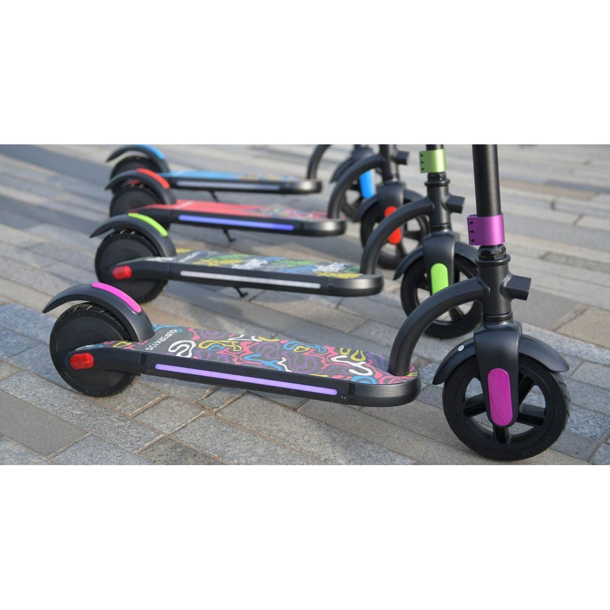 BlueTouch Elektrická koloběžka BT Superkids - green