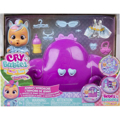 Cry Babies Magic Tears Storyland dress me up Jennina šatní skříň
