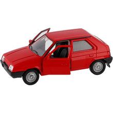 Dromader Auto Welly Škoda Favorit 11cm 1 : 34 červený