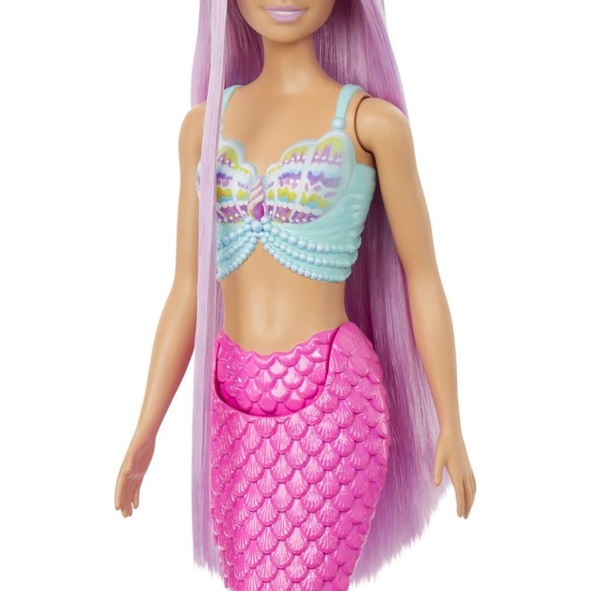 Mattel Barbie pohádková panenka s dlouhými vlasy - mořská panna