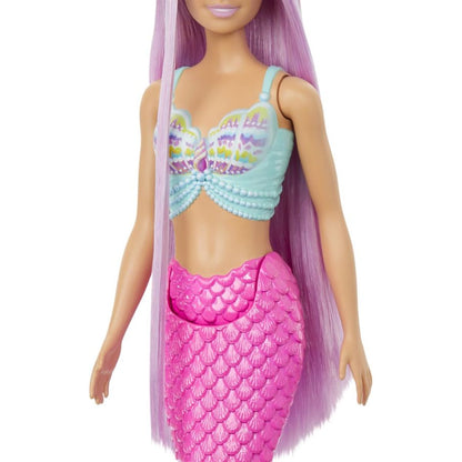 Mattel Barbie pohádková panenka s dlouhými vlasy - mořská panna
