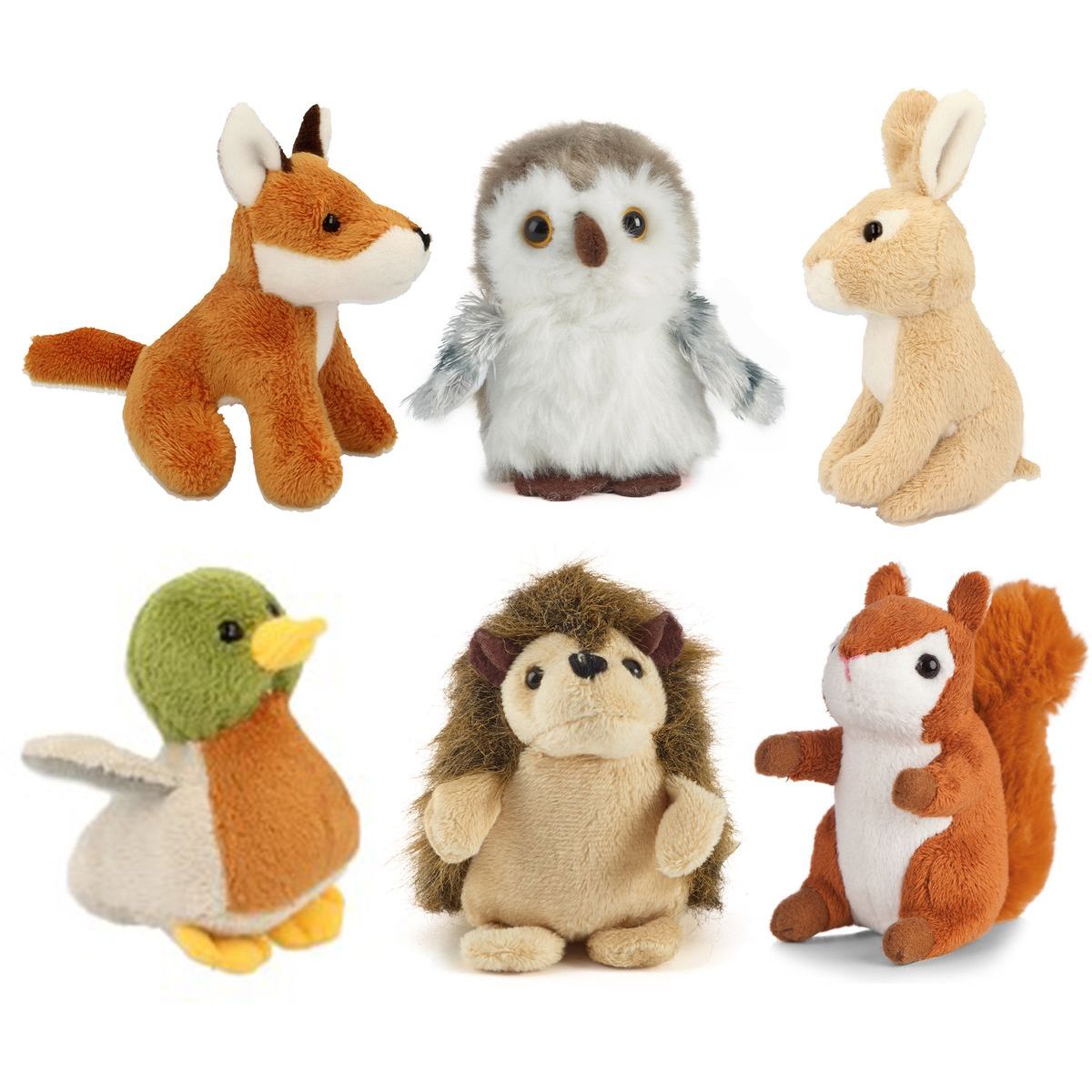 Alltoys Plyšové mini zvířátko z lesa 10 cm